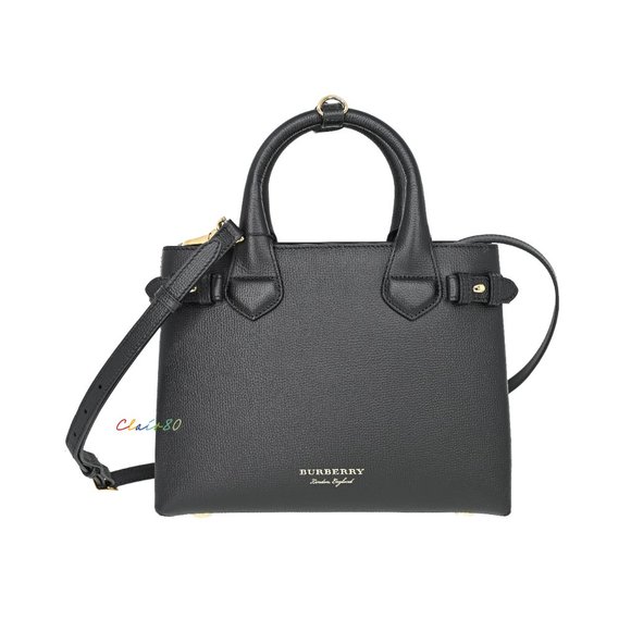 Burberry Small Leather Banner Cross Body Bag - Picture 2 of 10